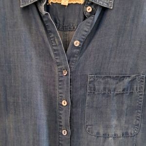 Chambrai Blue Tencel Romper..M